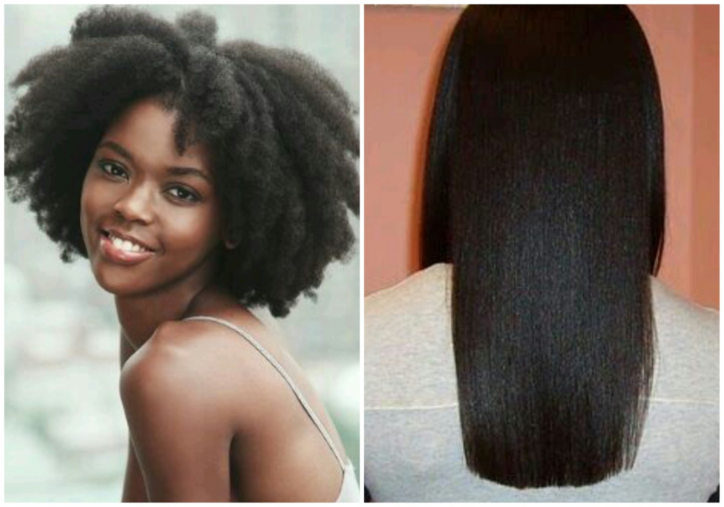 Relaxed hair