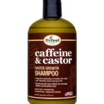 Difeel Caffeine And Castor Shampoo 12oz